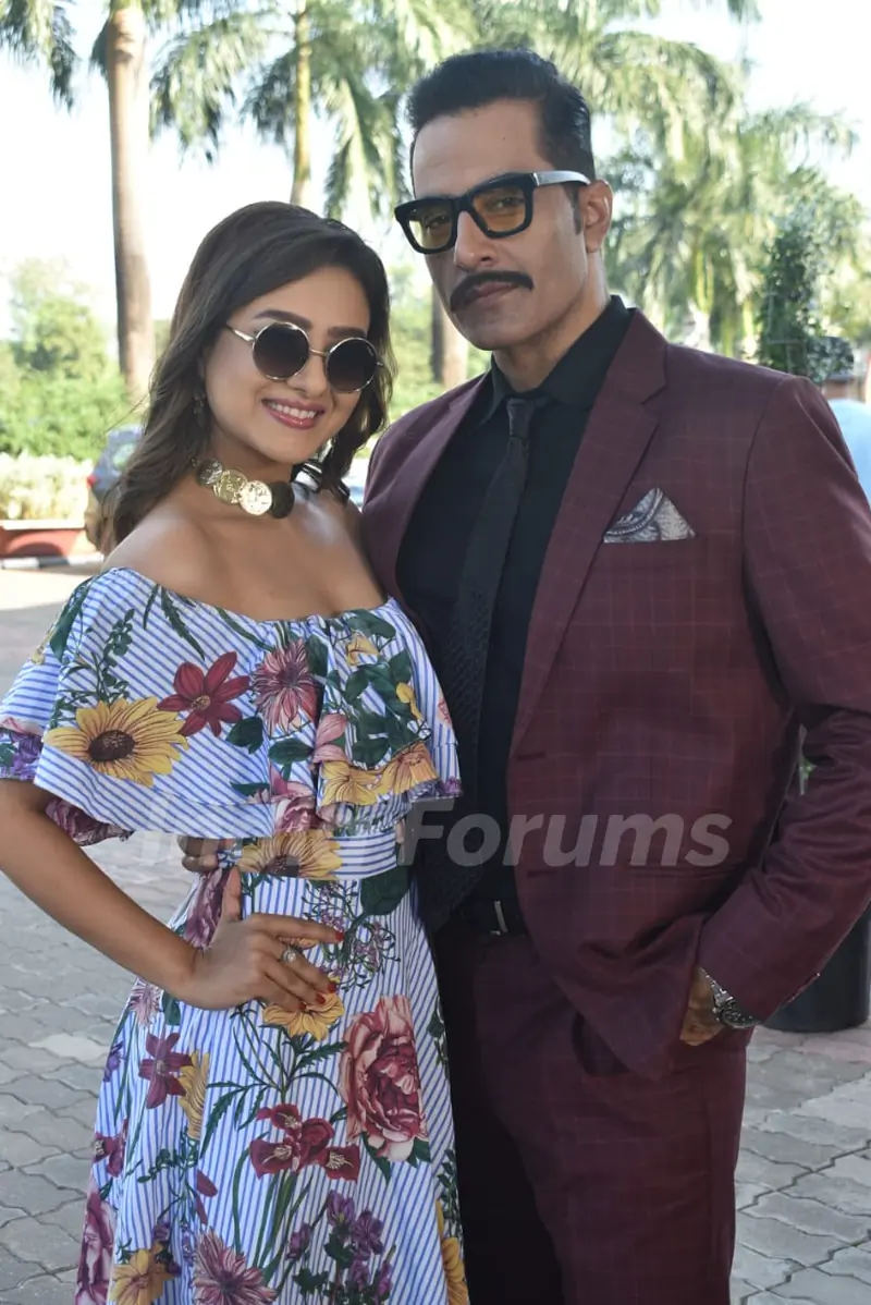 Vanraj and Kavya in resort