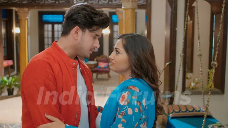 Samar and Nandini cute moment picture from Anupamaa