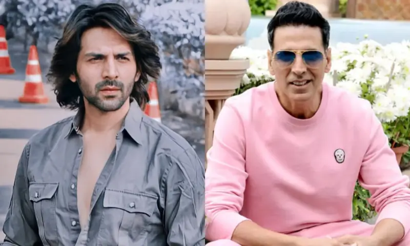 Kartik Aaryan and Akshay Kumar