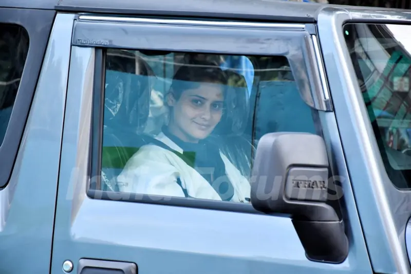 Aarti Singh snapped in Andheri