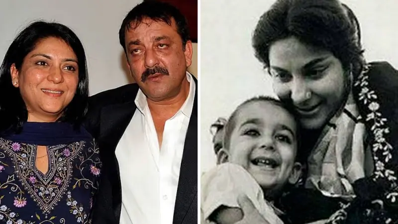 Sanjay Dutt and Priya Dutt