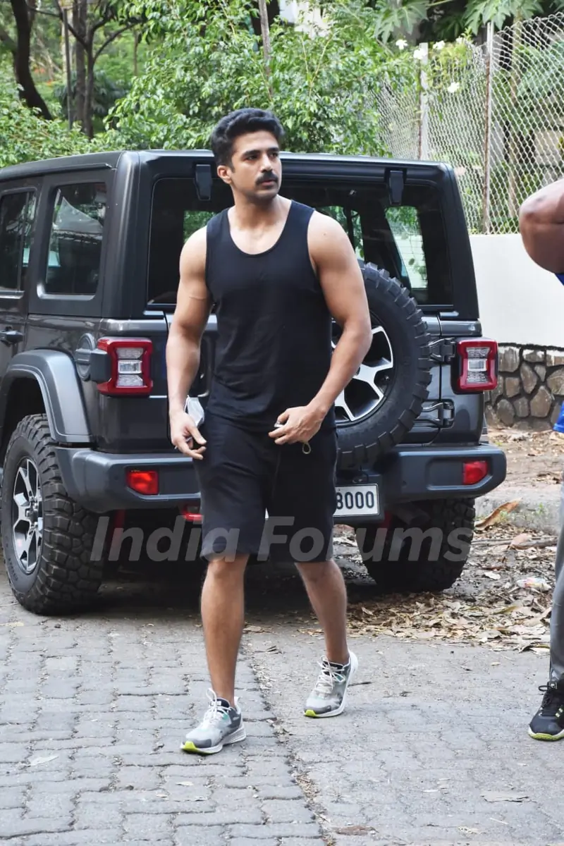 Saqib Saleem snapped in Juhu