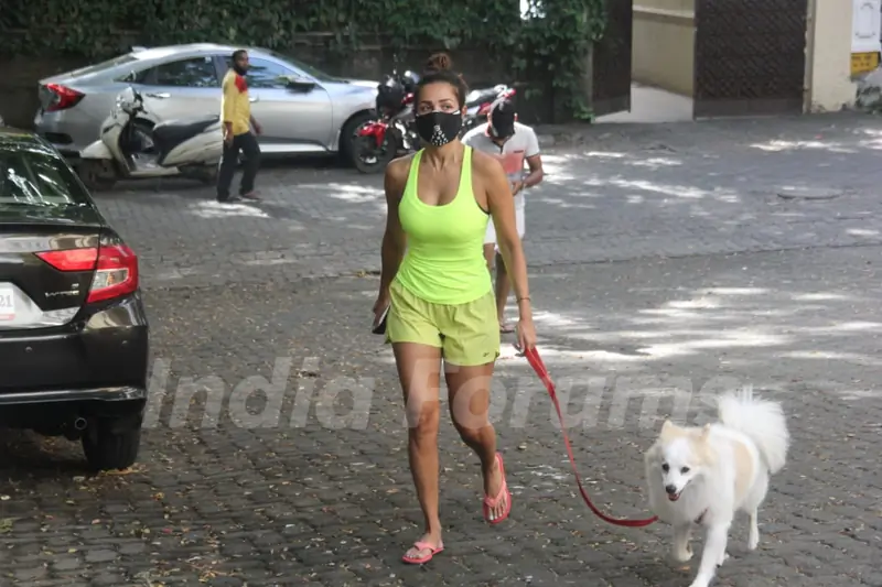 Malaika Arora snapped in Bandra