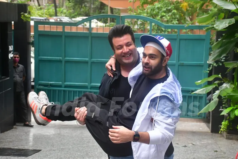 Varun Sharma and Manjot Singh snapped at the screening of Chutzpah