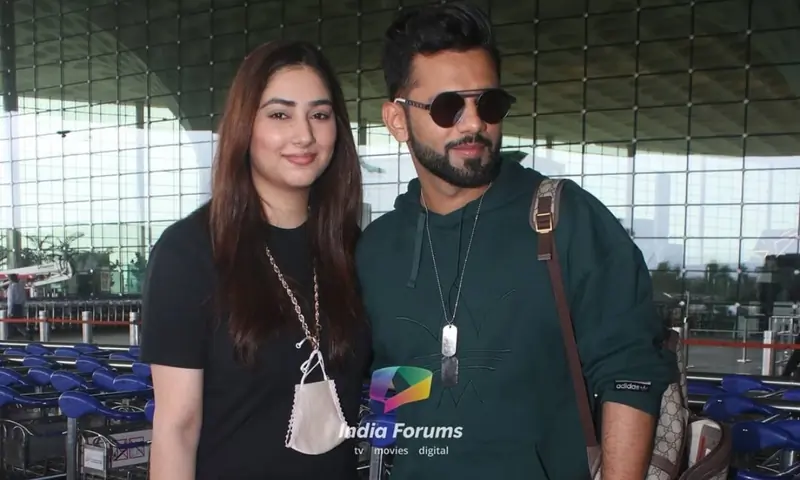 Disha Parmar and Rahul Vaidya