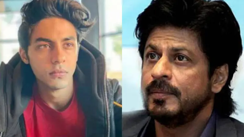Aryan Khan and Shahrukh Khan