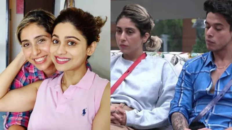 Neha Bhasin with Shamita Shetty and Pratik Sehajpal
