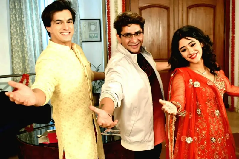 Rajan Shahi, Shivangi Joshi and Mohsin Khan