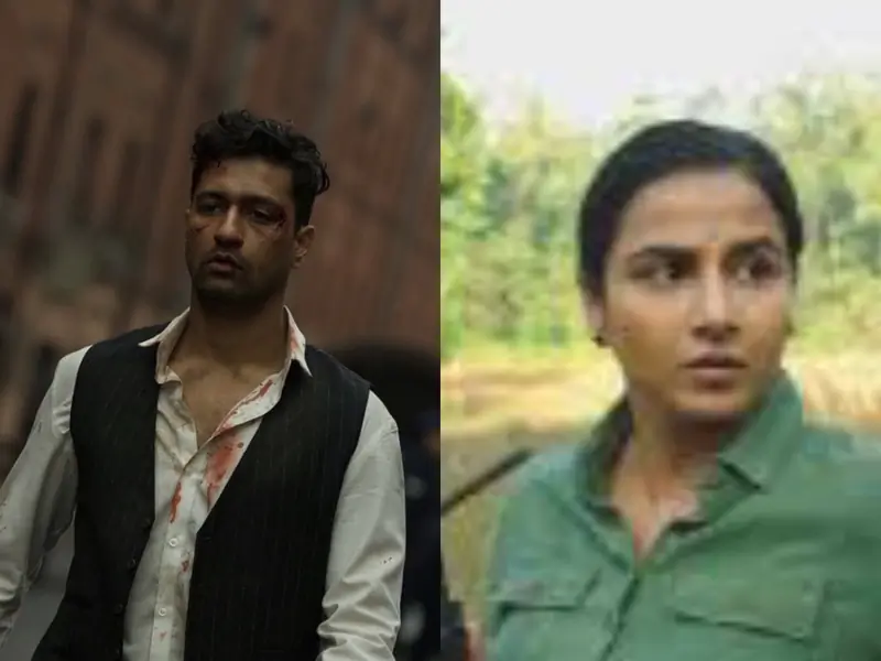 Vicky Kaushal and Vidya Balan