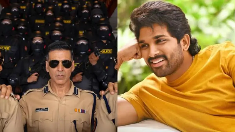 Akshay Kumar and Allu Arjun