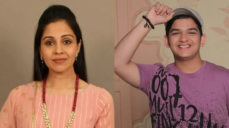 Manasi Salvi and Krish Chauhan