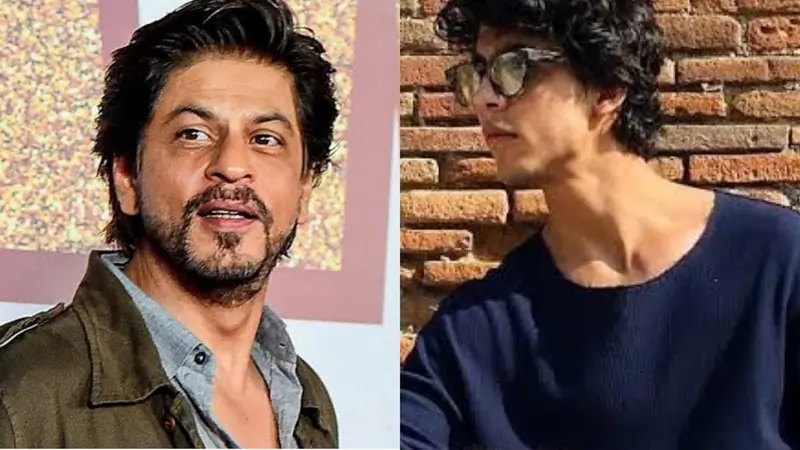 Shah Rukh Khan and Aryan Khan