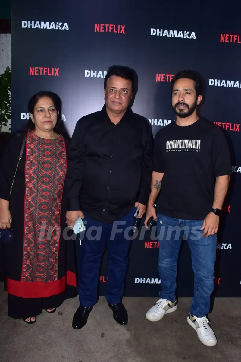 Celebrities spotted at Dhamaka screening 