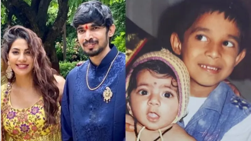 Nikki with her brother