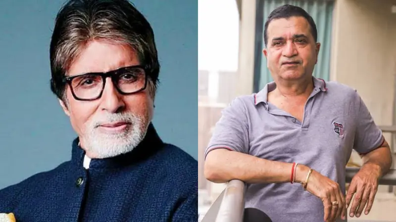 Amitabh Bachchan and Sham Kaushal