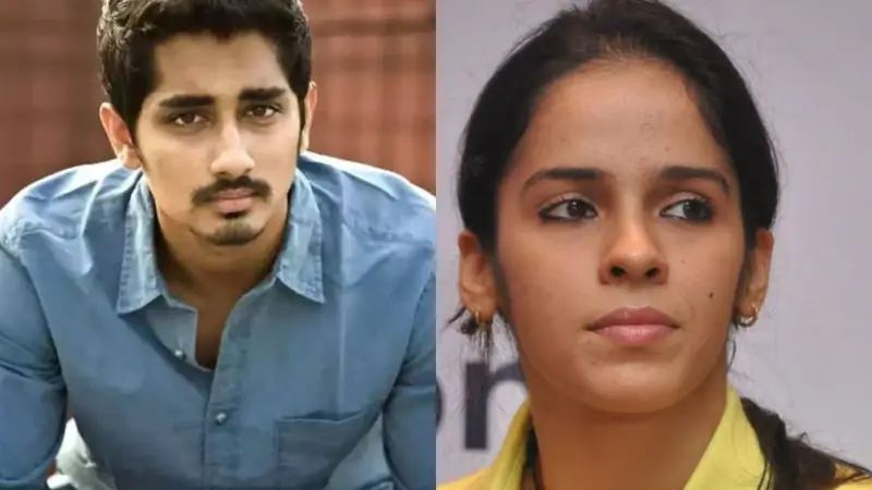 Siddharth and Saina Nehwal