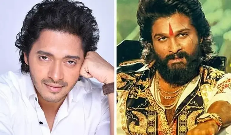 Shreyas Talpade and Allu Arjun