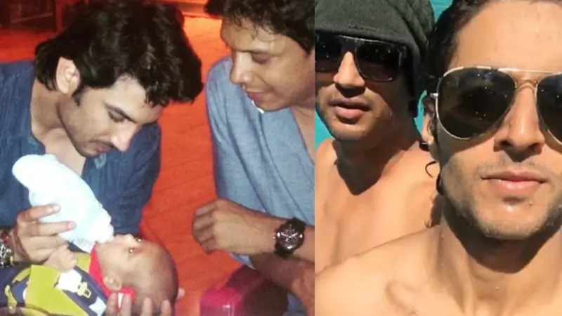 Sushant with Mahesh and Siddharth