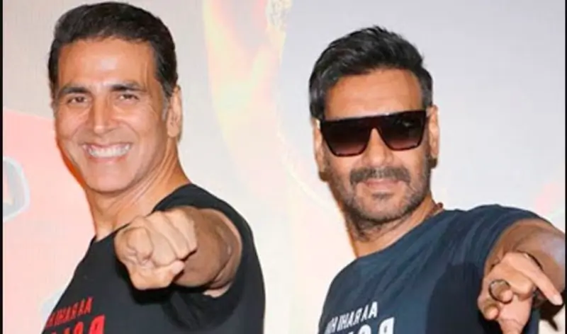 Akshay Kumar and Ajay Devgn