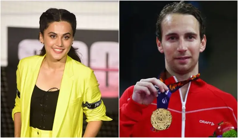 Taapsee Pannu and Mathias Boe