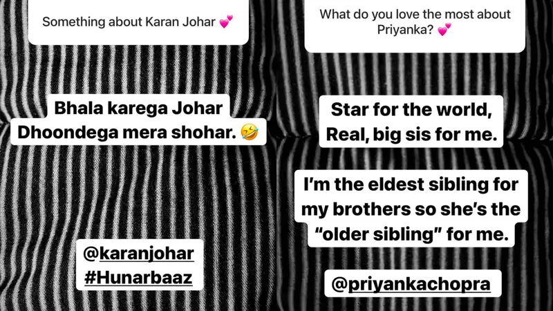 Parineeti Chopra's Instagram story