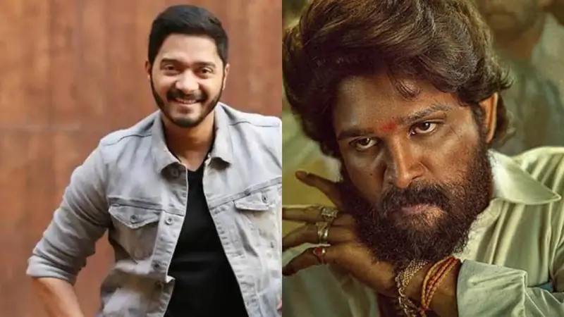 Shreyas Talpade and Allu Arjun