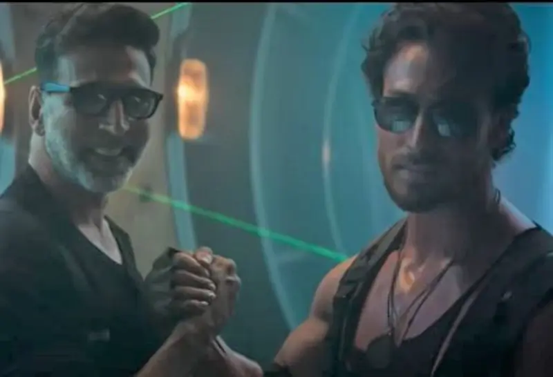 Akshay Kumar and Tiger Shroff