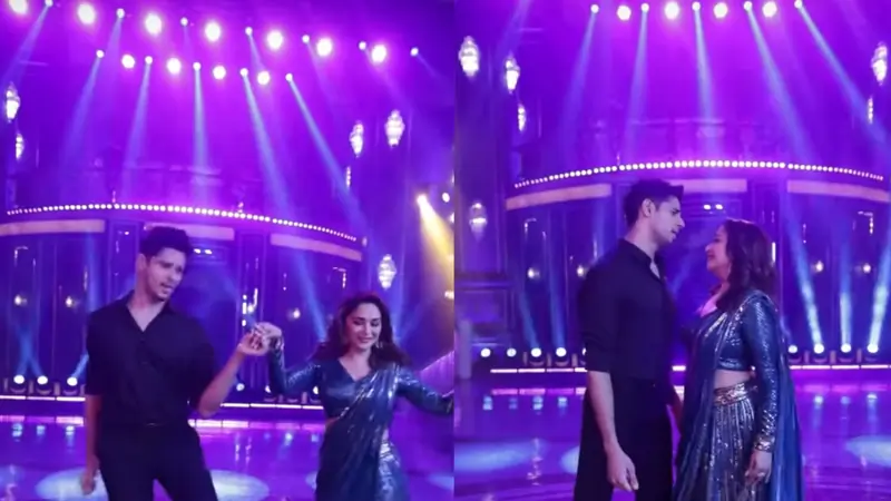 Madhuri Dixit and Sidharth Malhotra
