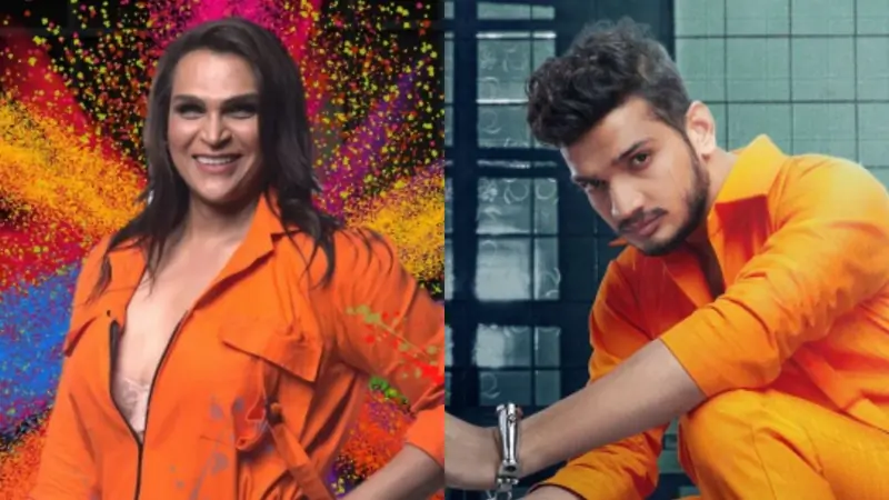 Saisha Shinde and Munawar Faruqui