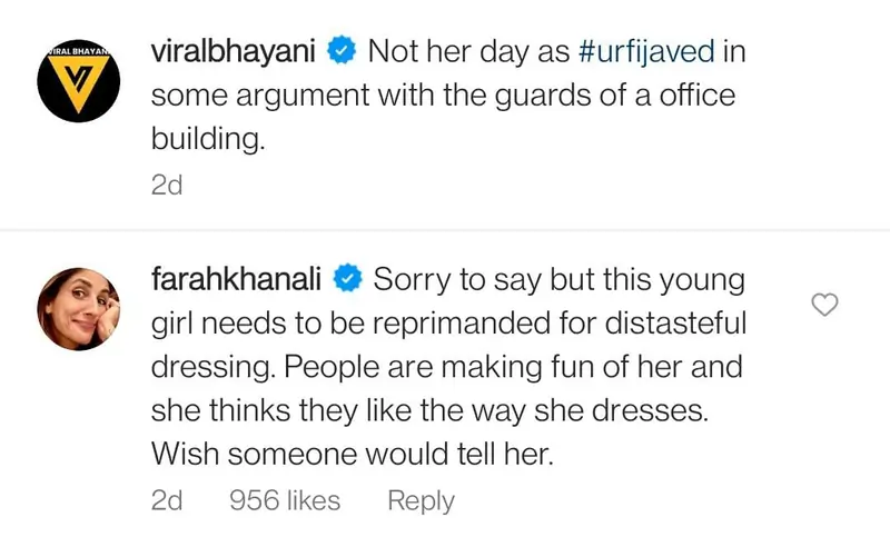 Farah Khan Ali Instagram