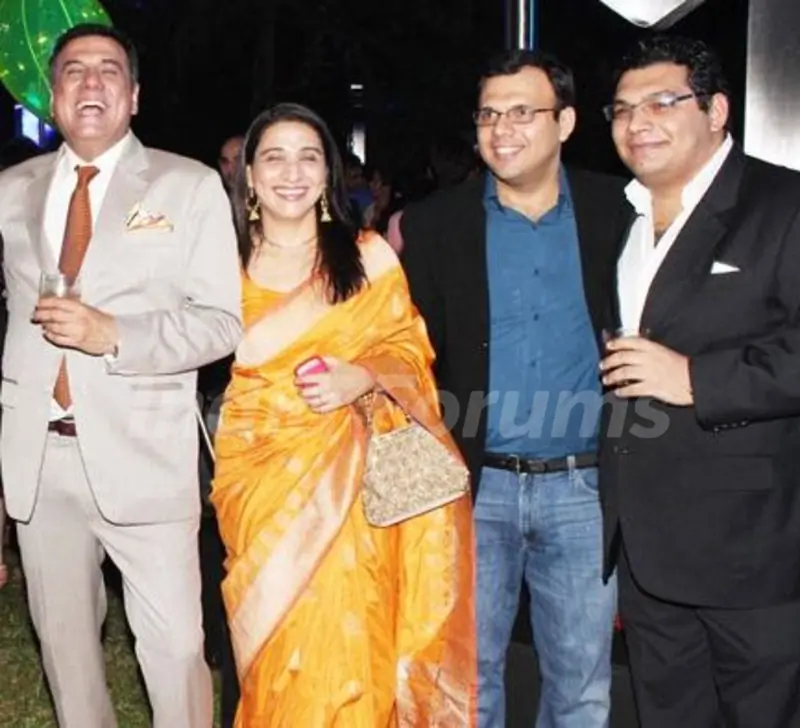 Boman Irani with his family