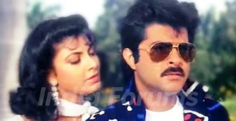 Anil Kapoor with Kimi Katkar