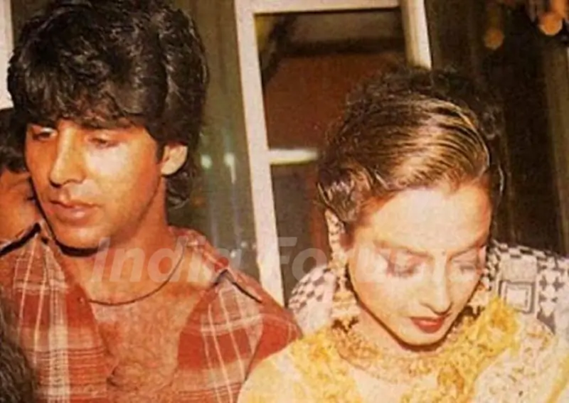 Akshay Kumar With Rekha