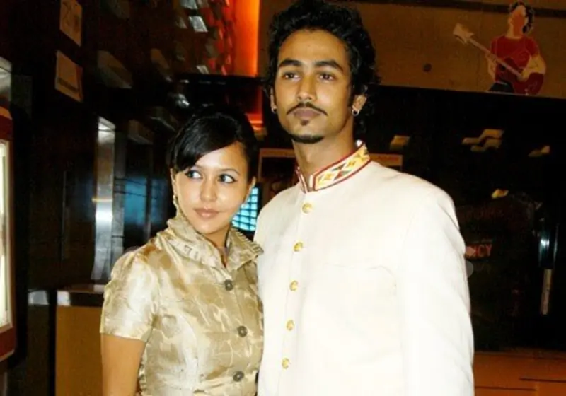 Shayan Munshi with his ex-wife Peeya Rai Chowdhary