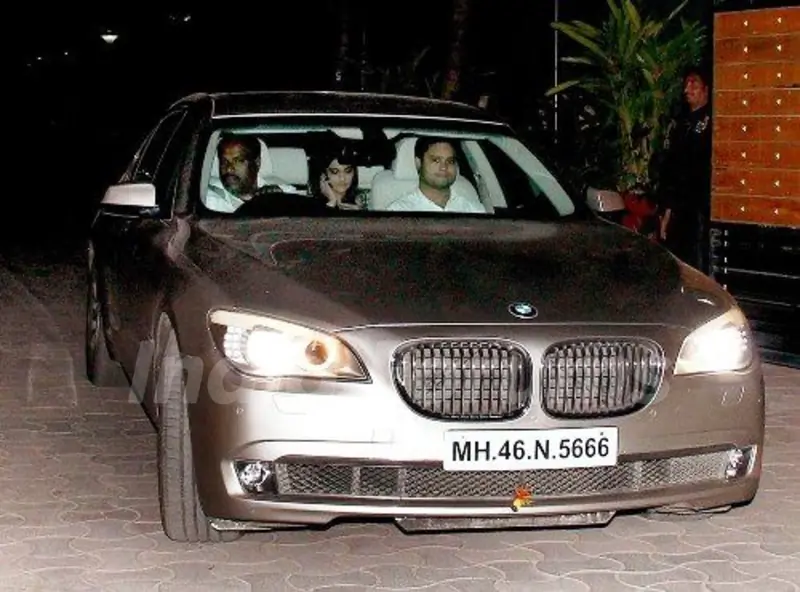 Sonam Kapoor BMW 7 Series