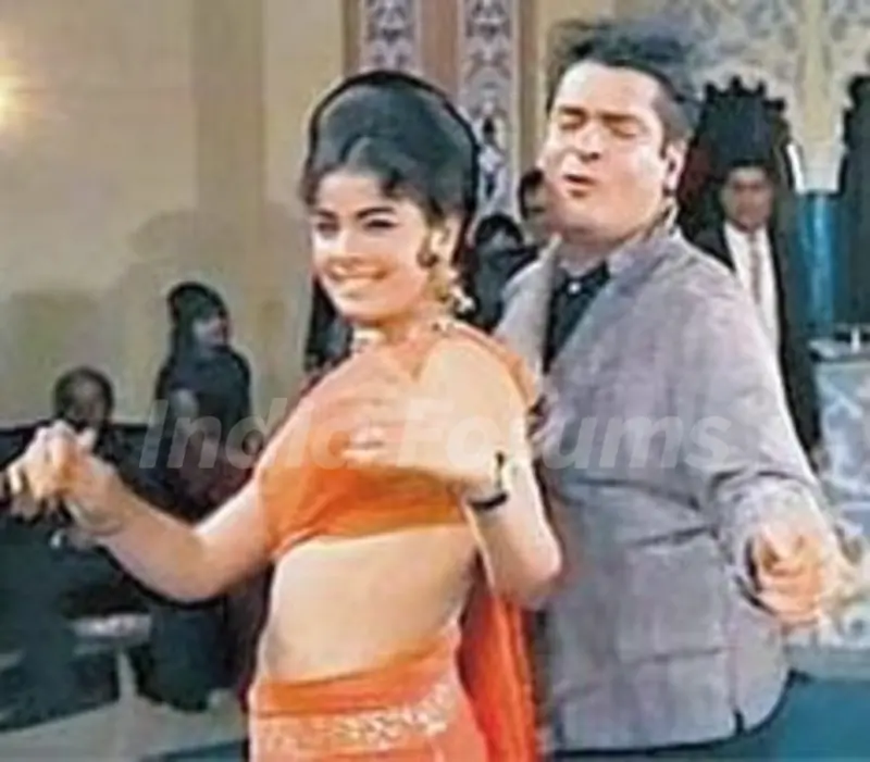 Shammi Kapoor With Mumtaz