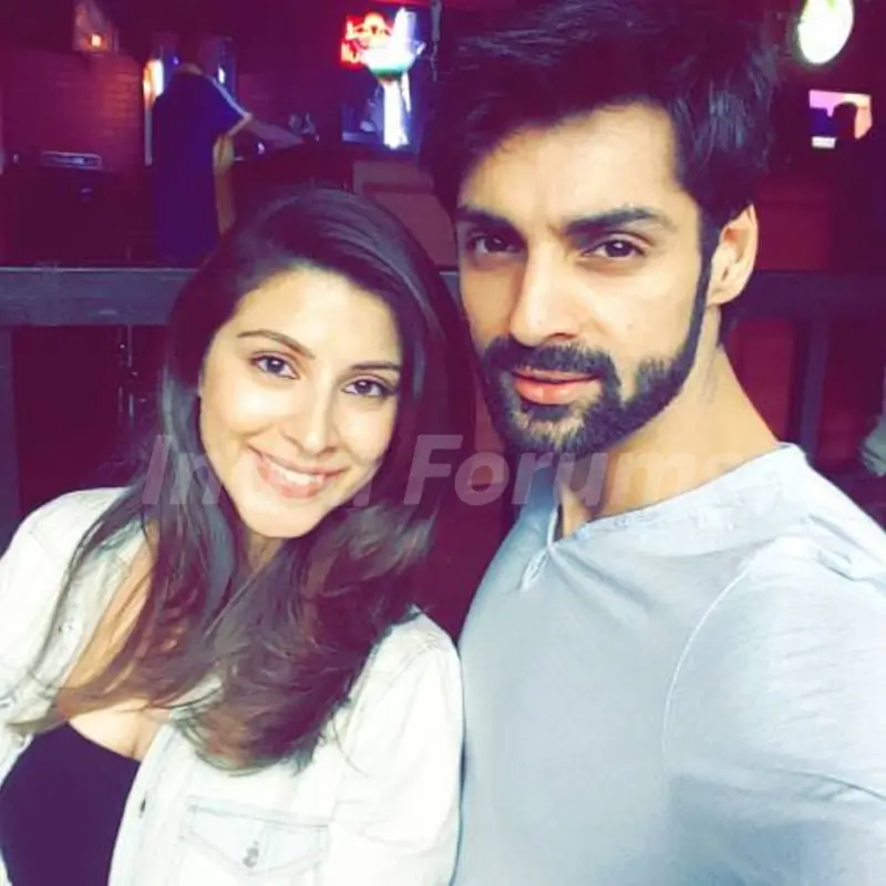 Karan Wahi with Karishma Kotak