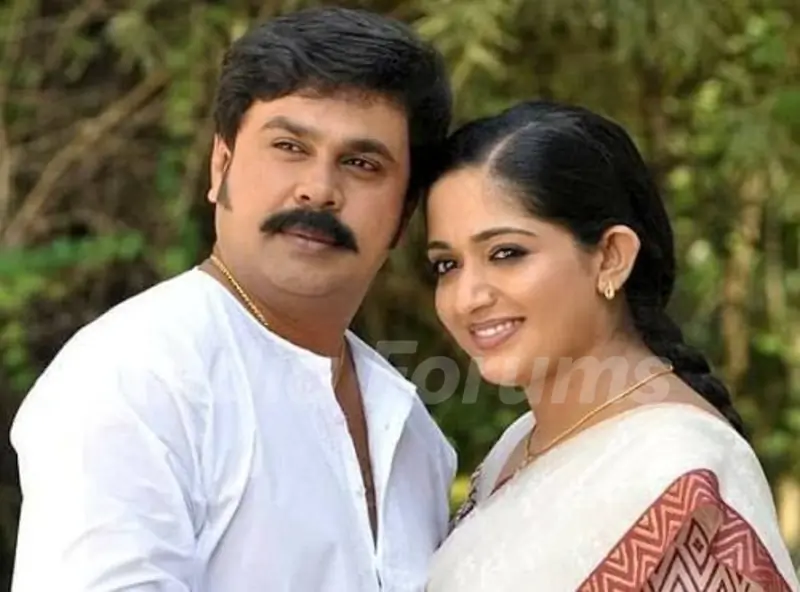 Dileep with his wife Kavya Madhavan