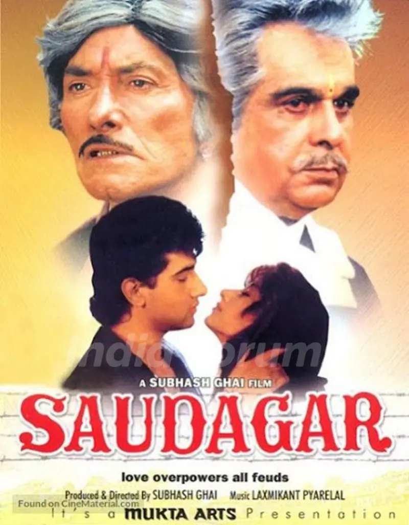 Manisha Koirala Saudagar film poster