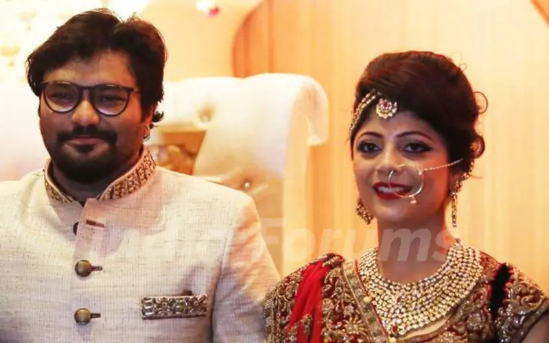 Babul Supriyo with Rachna Sharma