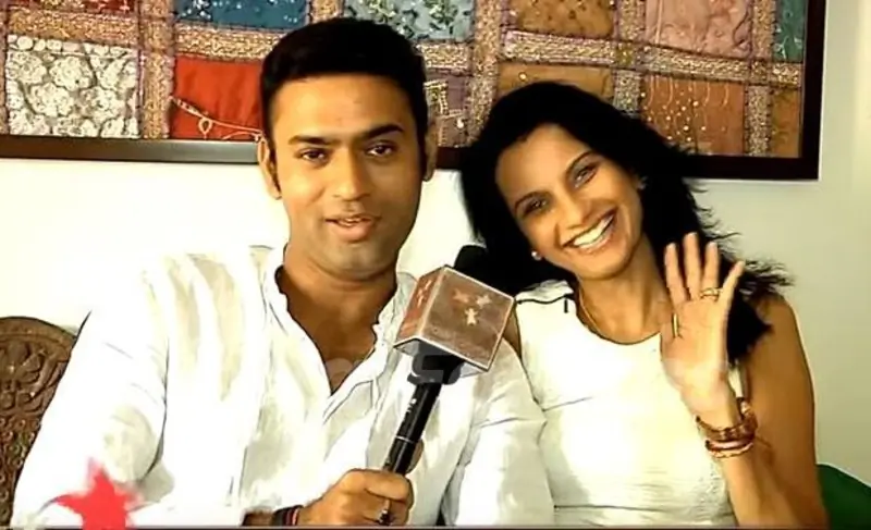 Bhanu Uday With His Wife Shalini