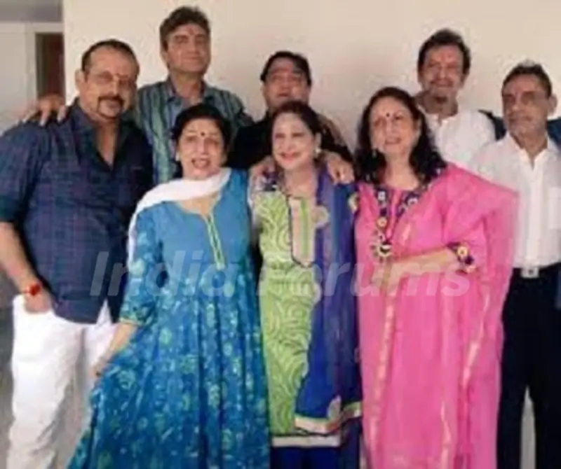 Adi Irani with his siblings