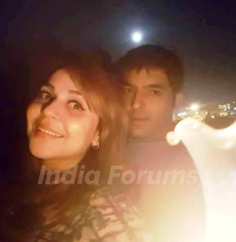 Kapil Sharma with Ginni Chatrath