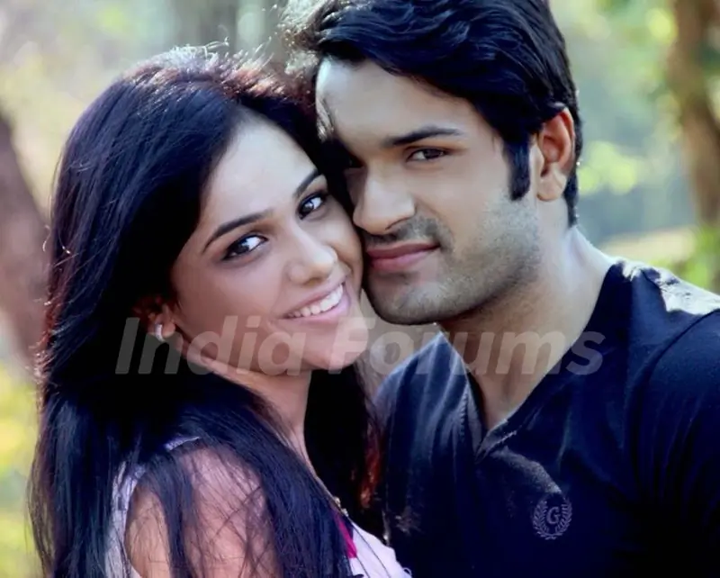 Mrunal Jain with his wife