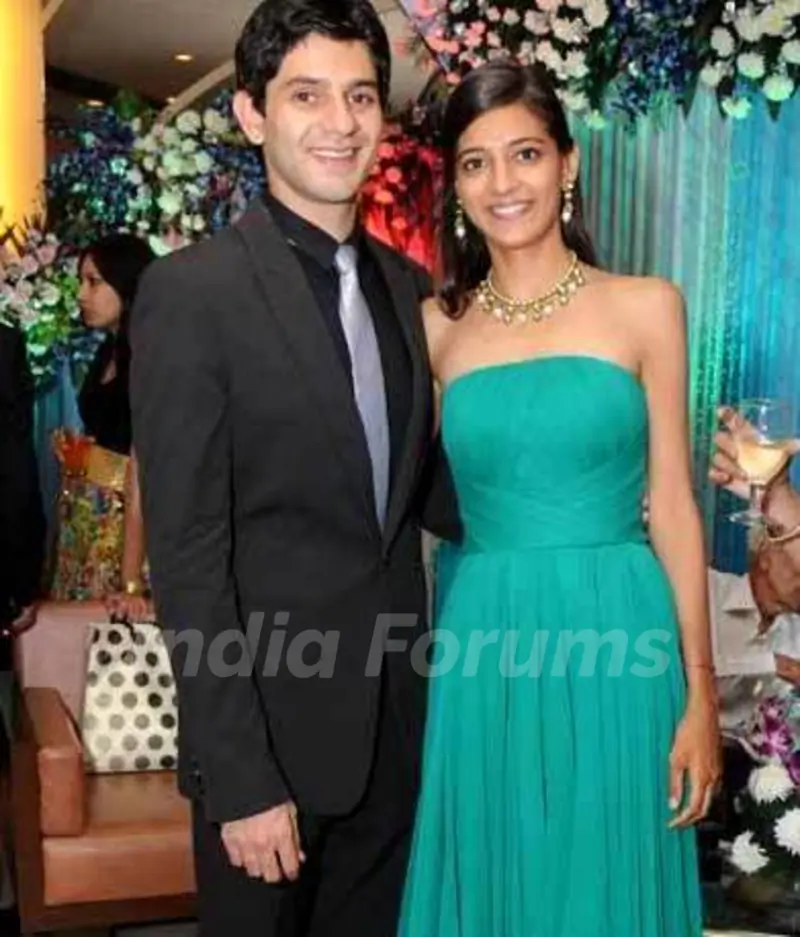 Arjun Mathur with Simrit Malhi