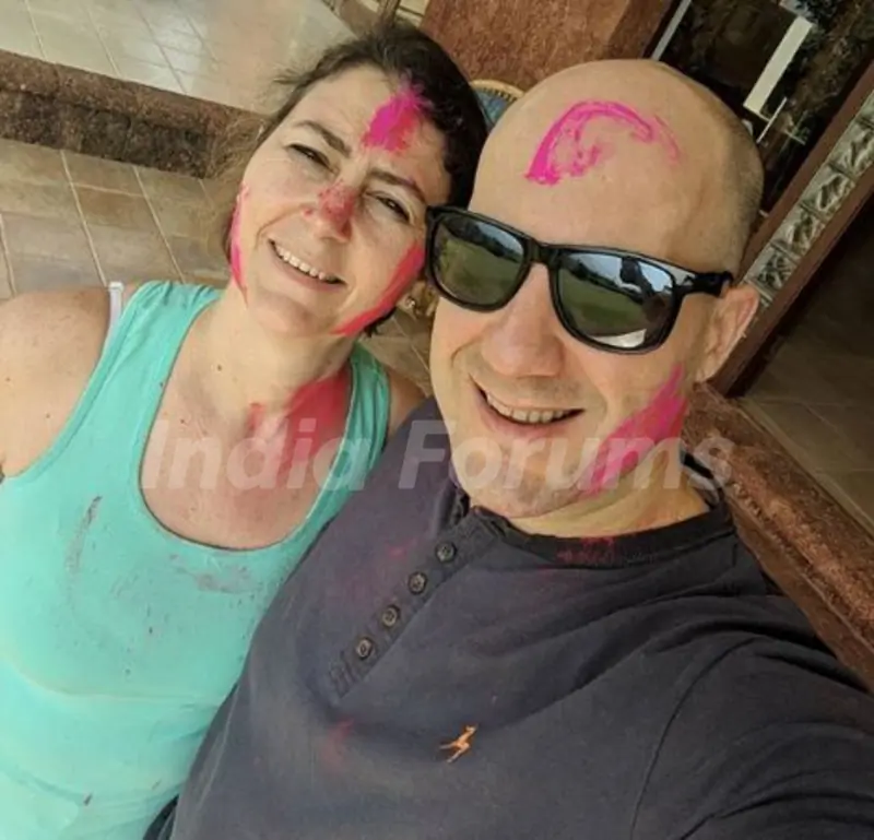 Ashwin Mushran with his sister