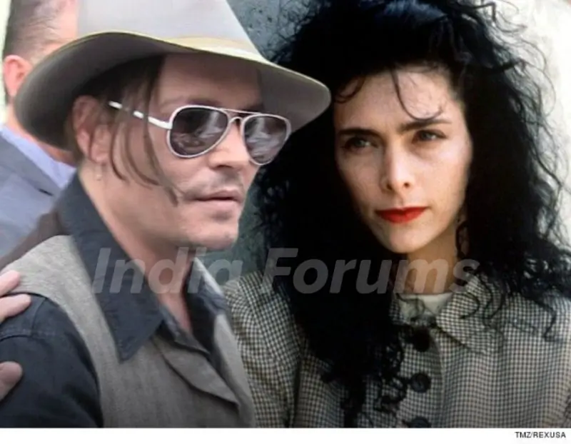 Johnny Depp with his Ex-wife Lori Anne Allison
