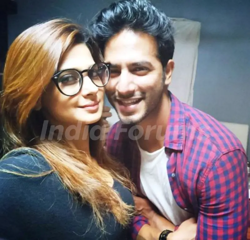 Sehban Azim and Jennifer Winget
