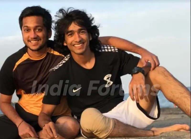 Shantanu Maheshwari with his brother