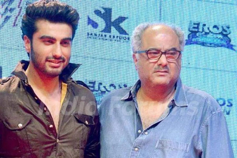 Arjun Kapoor With His Father Boney Kapoor